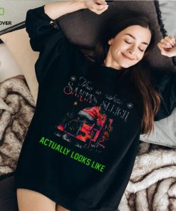 What Santa’s Sleigh Looks Like   Christmas Trucker Classic T Shirt