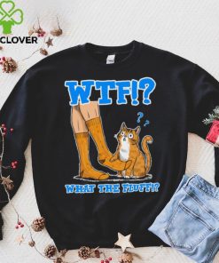 What The Fluff! Funny Cat Meme T hoodie, sweater, longsleeve, shirt v-neck, t-shirt