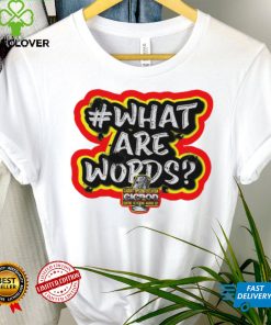 What are Words logo shirt