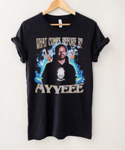 What comes before B ayyeee vintage shirt