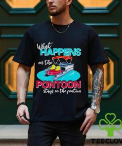 What happens on the Pontoon stays on the Pontoon shirt