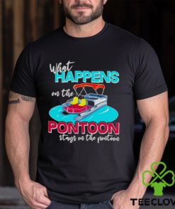 What happens on the Pontoon stays on the Pontoon hoodie, sweater, longsleeve, shirt v-neck, t-shirt