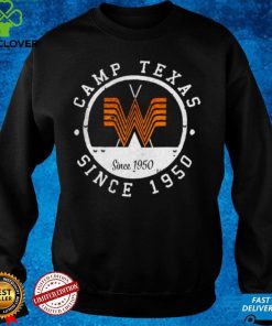 Whataburger Charcoal Camp Texas Since 1950 shirt
