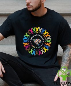 Whatever Color Cancer Sucks NFL Jacksonville Jaguars 2023 Shirt