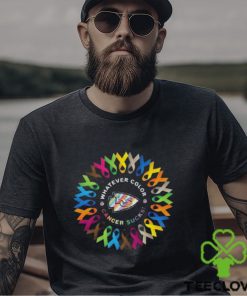 Whatever Color Cancer Sucks NFL Kansas City Chiefs 2023 Shirt