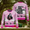 What's Your Favorite Scary Movie Ghostface Ugly Sweater