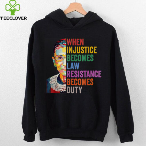 When Injustice Becomes Law Resistance Becomes Duty T Shirt