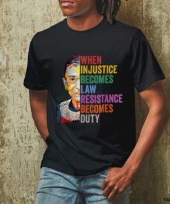 When Injustice Becomes Law Resistance Becomes Duty T Shirt