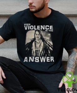 When Violence Is The Answer Danny Trejo hoodie, sweater, longsleeve, shirt v-neck, t-shirt