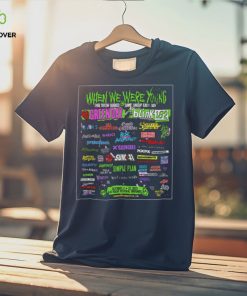 When We Were Young Las Vegas Festival Grounds 2023 Show Line Up Poster Hoodie T Shirt