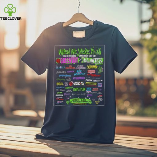 When We Were Young Las Vegas Festival Grounds 2023 Show Line Up Poster Hoodie T Shirt