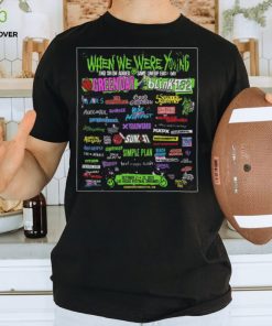 When We Were Young Las Vegas Festival Grounds 2023 Show Line Up Poster Hoodie T Shirt