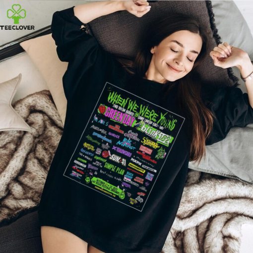 When We Were Young Las Vegas Festival Grounds 2023 Show Line Up Poster Hoodie T Shirt