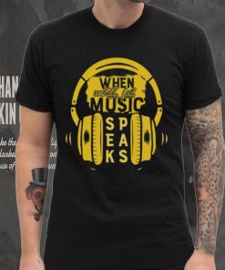 When Words Fail Music Speaks Essential T shirt