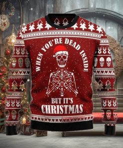 When You’re Dead Inside but It’s Christmas Ugly Sweater
