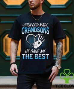When god made grandsons he made...