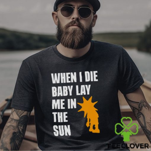 When i die baby lay me in the sun hoodie, sweater, longsleeve, shirt v-neck, t-shirt