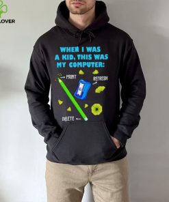 When i was a kid this was my computer pencil del shirt