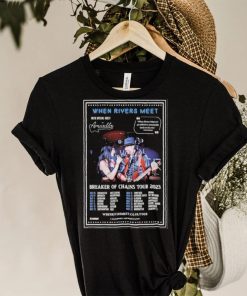 When rivers meet 2022 23 tour shirt