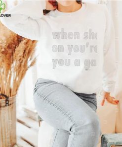 When she suckin on you’re nuts and you a gangster funny T hoodie, sweater, longsleeve, shirt v-neck, t-shirt