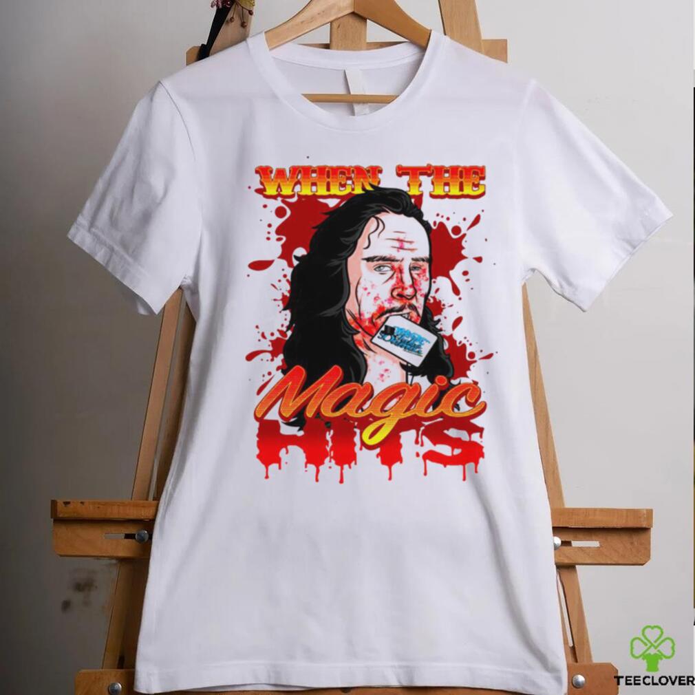 When the Magic blood art shirt When the Magic blood art shirt