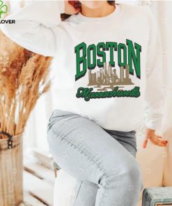 Where I'm From Adult Boston White Charles River T Shirt