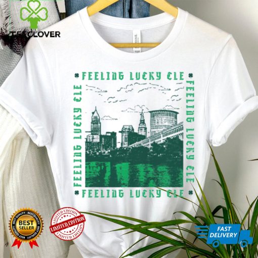 Where I’m From Adult Cleveland Feeling Lucky T Shirt
