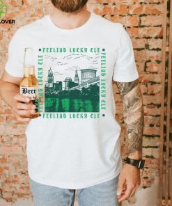 Where I'm From Adult Cleveland Feeling Lucky T Shirt