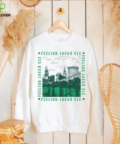 Where I'm From Adult Cleveland Feeling Lucky T Shirt