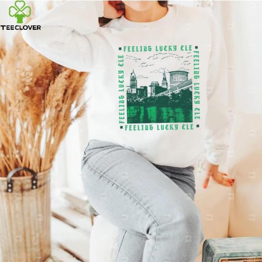 Where I’m From Adult Cleveland Feeling Lucky T Shirt