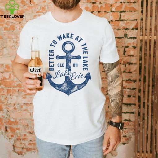 Where I’m From Adult Great Lakes Cleveland Anchor T Shirt