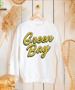 Where I'm From Adult Green Bay Oatmeal Retro Script T Shirt