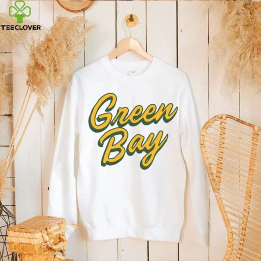Where I’m From Adult Green Bay Oatmeal Retro Script T Shirt