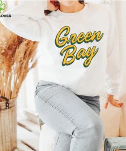 Where I'm From Adult Green Bay Oatmeal Retro Script T Shirt