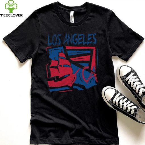 Where I’m From Adult Los Angeles Ship Black T Shirt