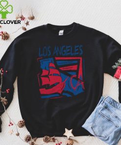 Where I'm From Adult Los Angeles Ship Black T Shirt