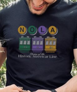 Where I'm From Adult New Orleans Black Streetcar T Shirt