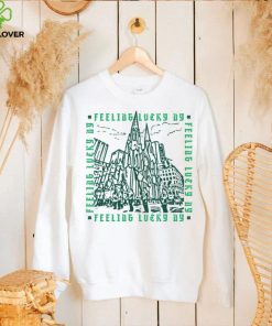 Where I'm From Adult New York City Feeling Lucky T Shirt