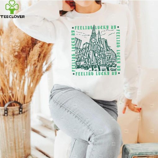 Where I’m From Adult New York City Feeling Lucky T Shirt