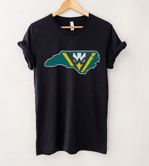 Where I’m From Adult UNC Wilmington Seahawks Logo State T Shirt