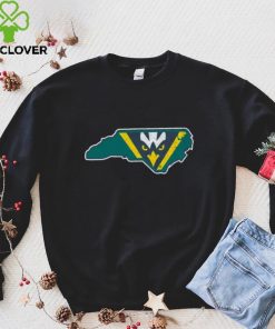 Where I'm From Adult UNC Wilmington Seahawks Logo State T Shirt