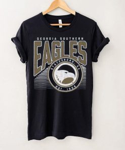 Where I'm From Georgia Southern Eagles Navy Offset Circle T Shirt