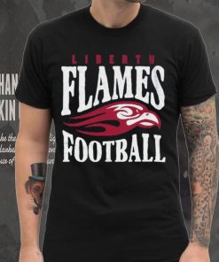 Where I'm From Liberty Flames Flames Football T Shirt