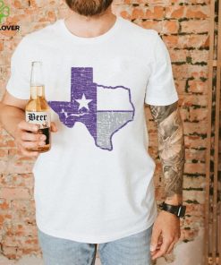 Where I'm From Men's Fort Worth White Flag State T Shirt