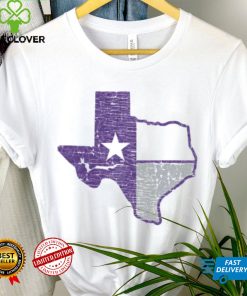 Where I'm From Men's Fort Worth White Flag State T Shirt