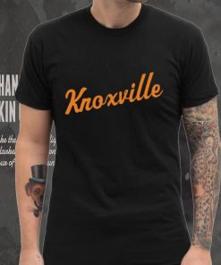 Where I'm From Men's Knoxville Black Script T Shirt