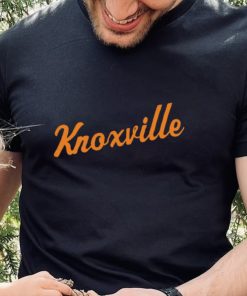 Where I'm From Men's Knoxville Black Script T Shirt