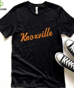 Where I'm From Men's Knoxville Black Script T Shirt