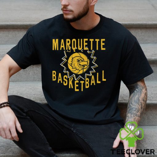 Where I’m From Men’s Marquette Golden Eagles Blue Spark T Shirt