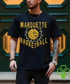 Where I'm From Men's Marquette Golden Eagles Blue Spark T Shirt